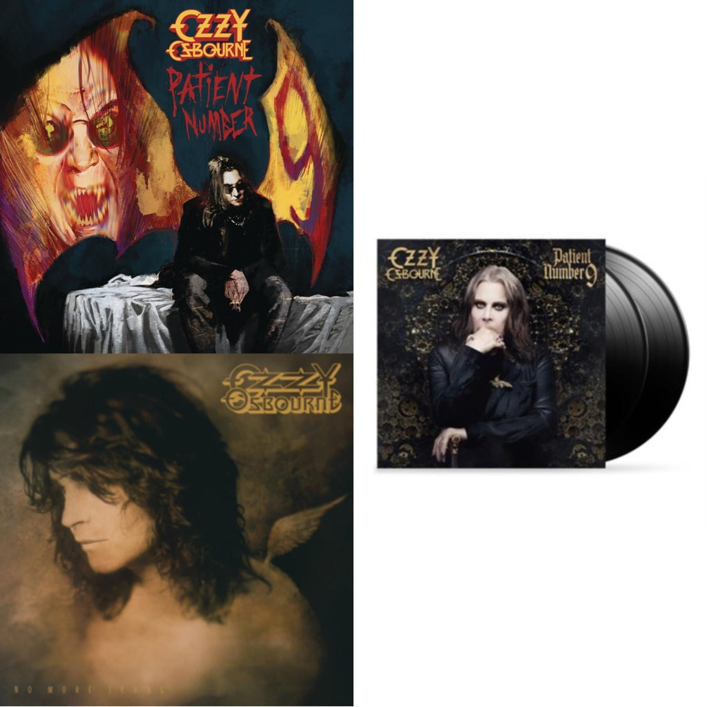 Ozzy Osbourne - Patient #9 (2LP/Alternative Todd Mcarlane Cover/Comic Book & No More Tears (2LP) & Patient Number 9