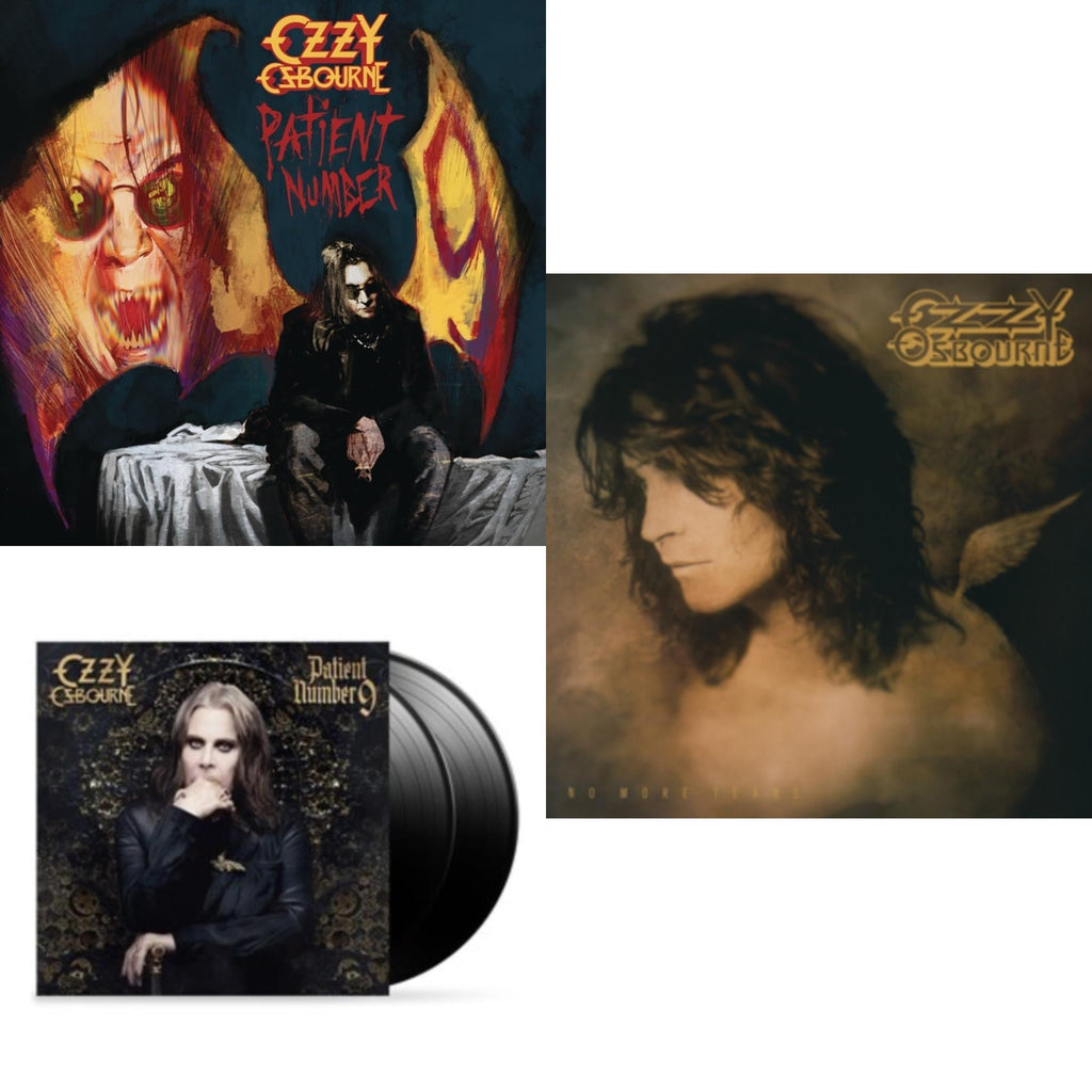 Ozzy Osbourne - No More Tears (2LP) & Patient Number 9 & Patient #9 (2LP/Alternative Todd Mcarlane Cover/Comic Book