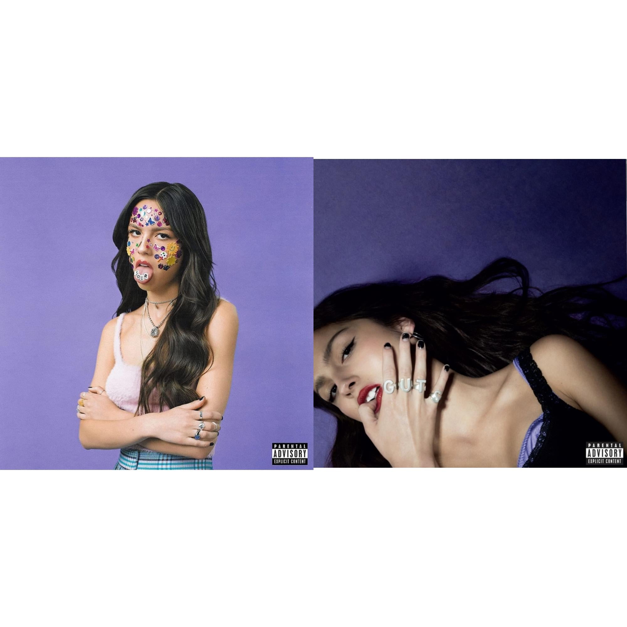 Olivia Rodrigo - Sour (X) & Guts (X) - CD Bundle
