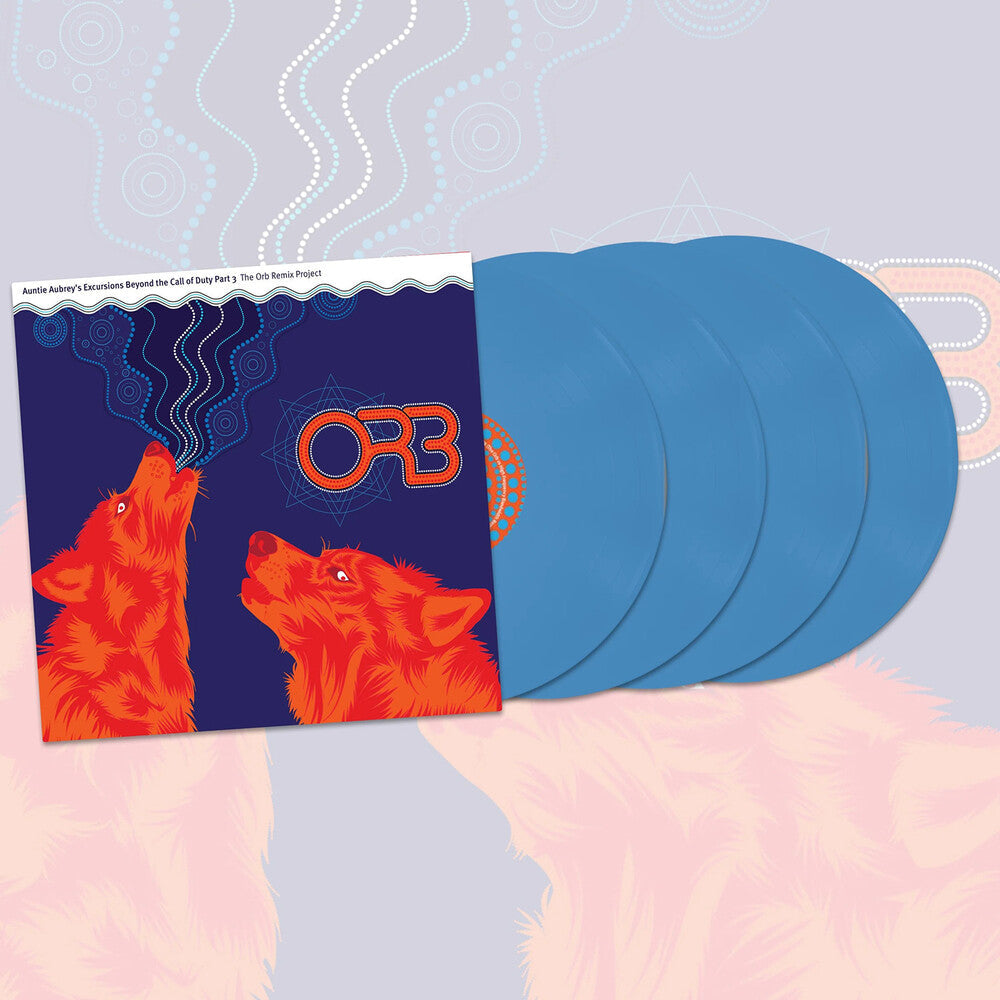 ORB – Auntie Aubrey's Excursions Beyond 3 (Blue 4-LP Vinyl) Vinyl Record