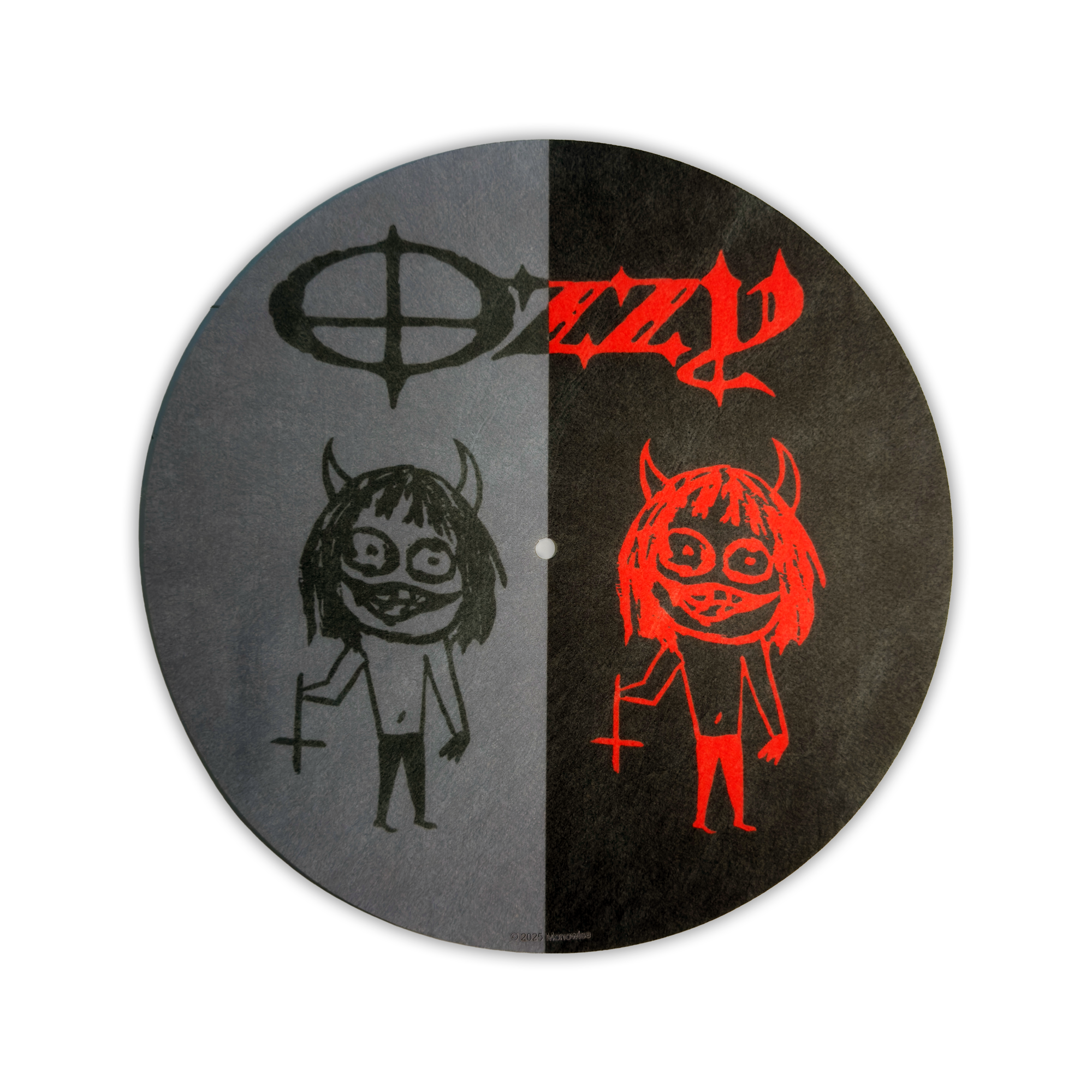 Ozzy Osbourne - 90's Devil Doodle Limited Edition Slipmat (Exclusive) - Vinyl Accessories