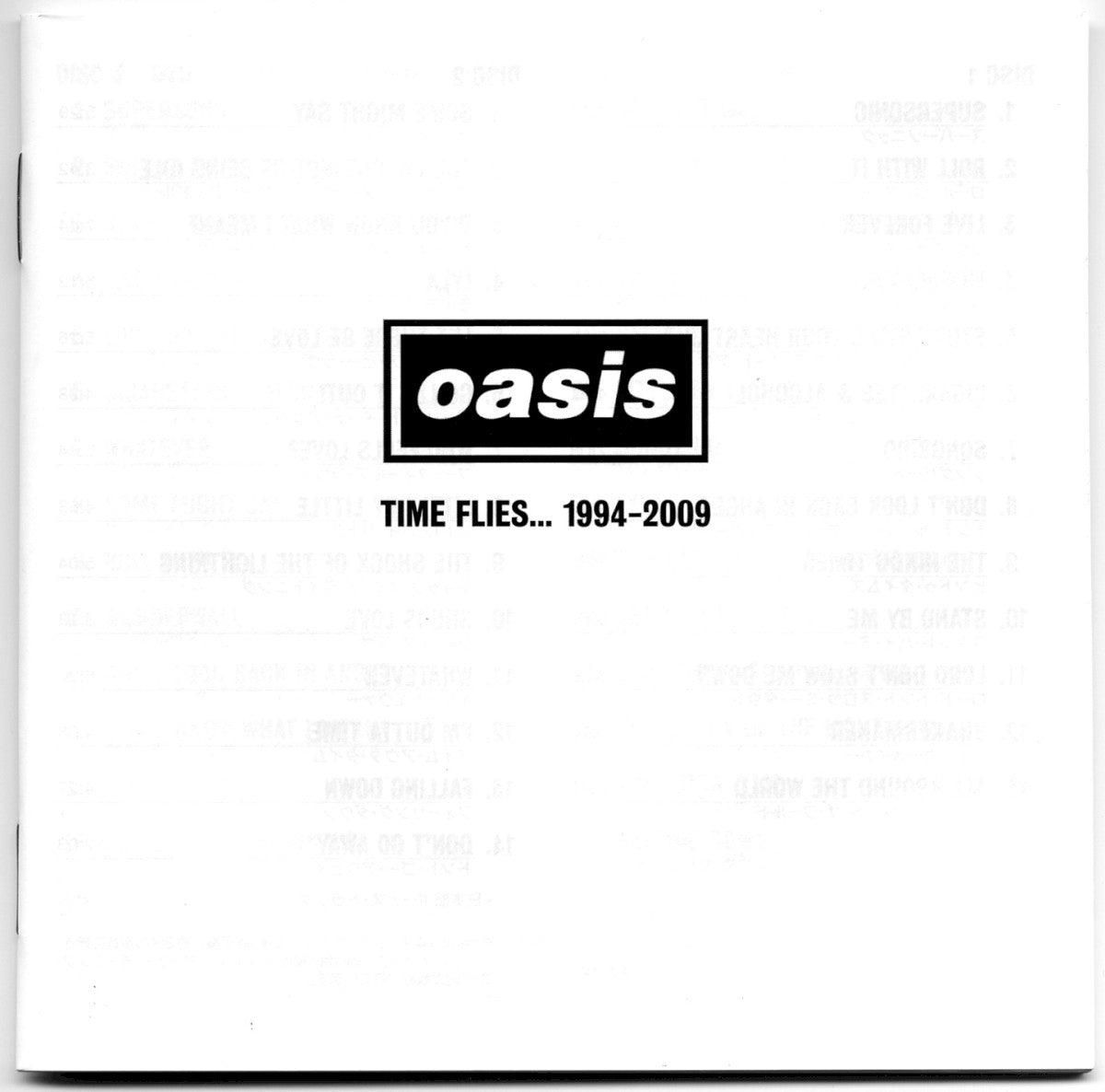 Oasis – Time Flies 1994-2009 Music CD