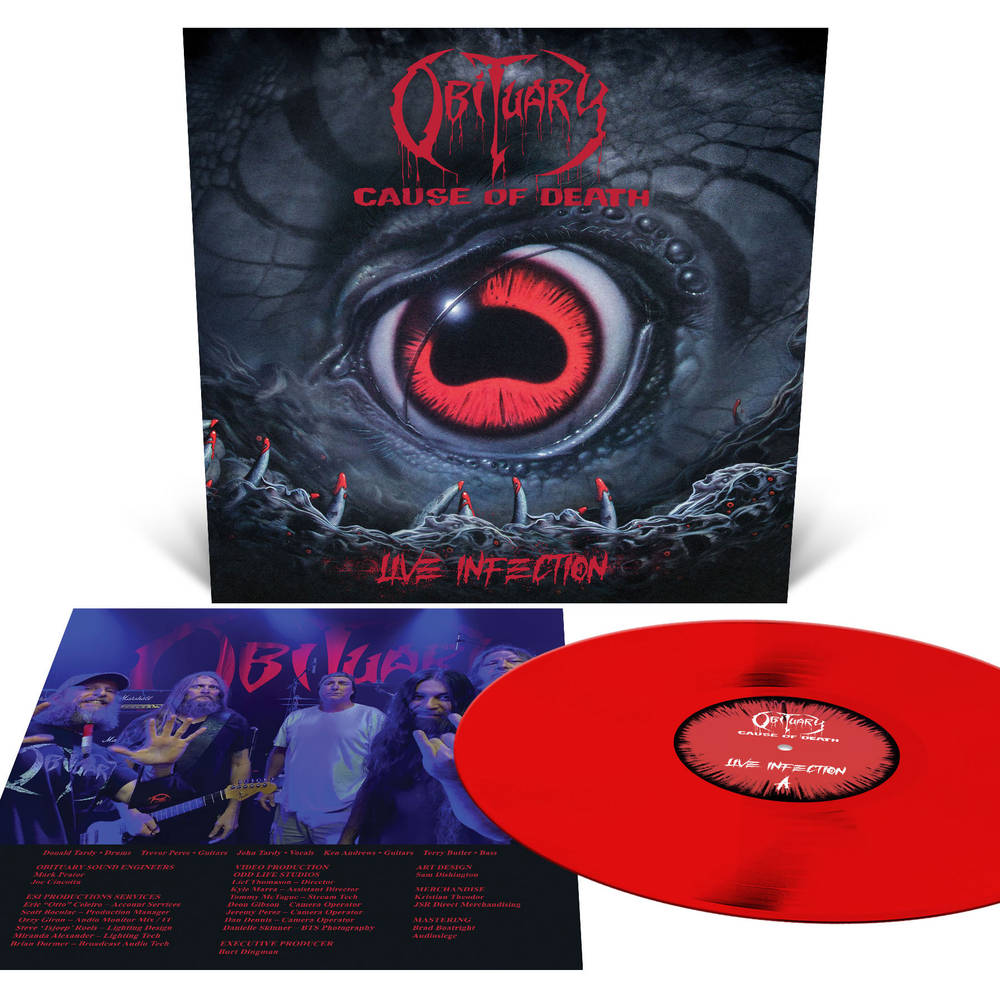 Cause Of Death - Live Infection Vinyl Record