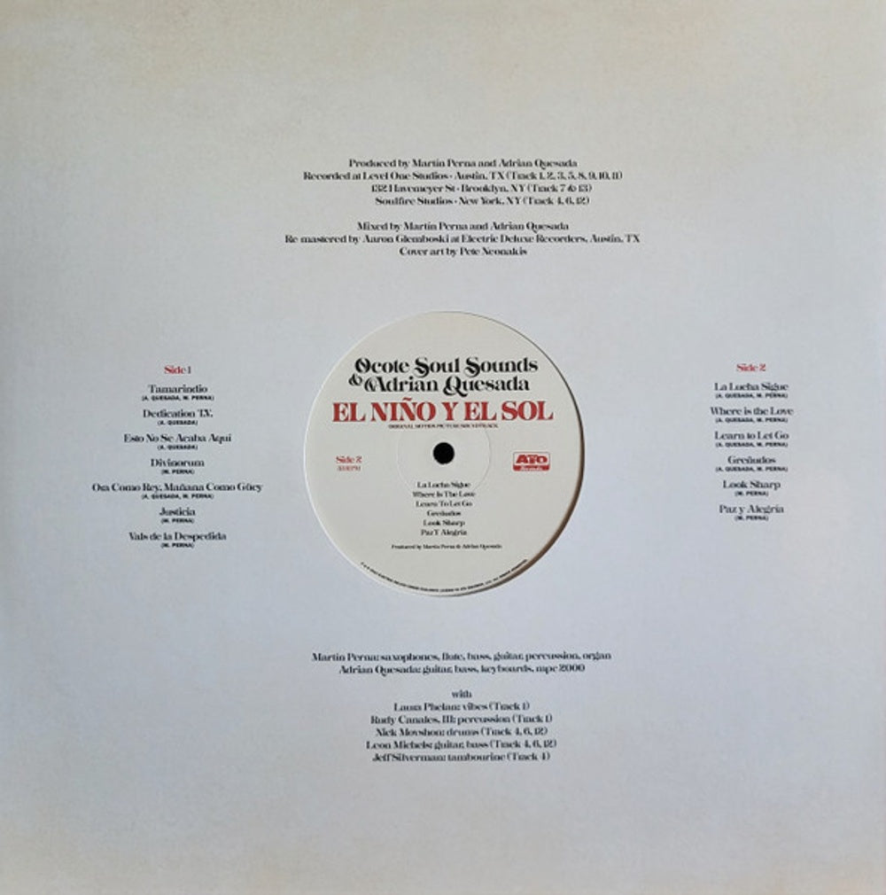 Ocote Soul Sounds – El Nino Y El Sol (LP Vinyl) Vinyl Record