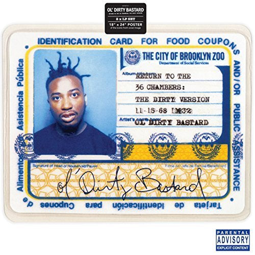 Ol Dirty Bastard RETURN TO THE 36 CHAMBERS Vinyl Record