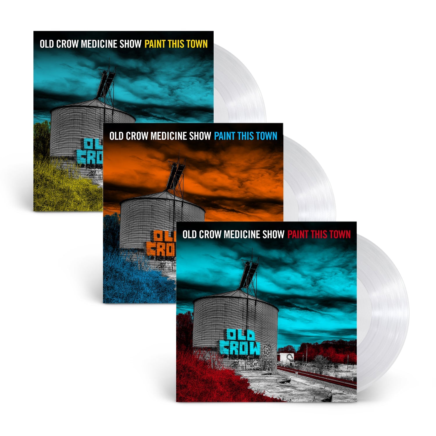 Old Crow Medicine Show Paint This Town [Random Jacket Clear LP] Vinyl Record