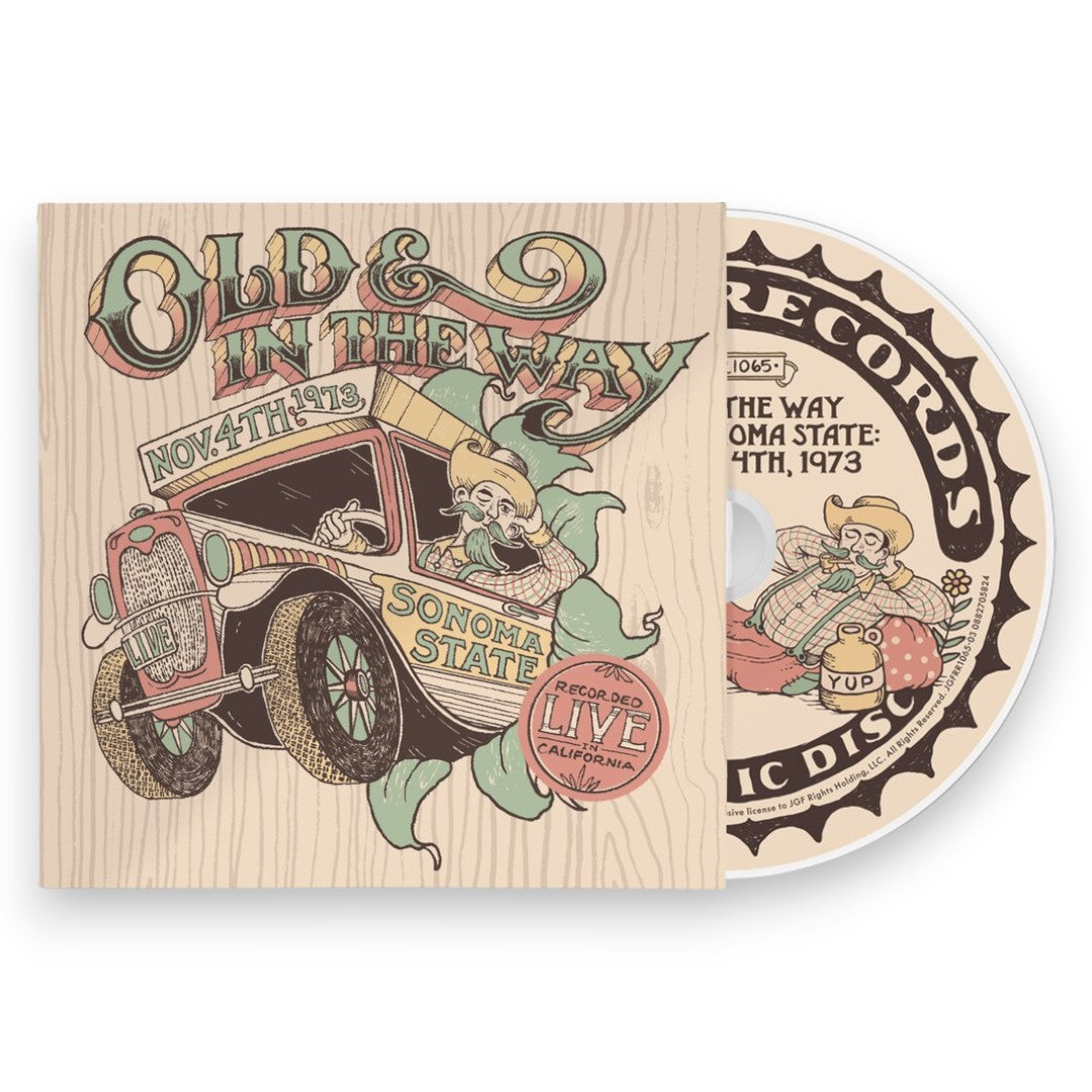 Old & In The Way – Live At Sonoma State - 11/4/73 Music CD