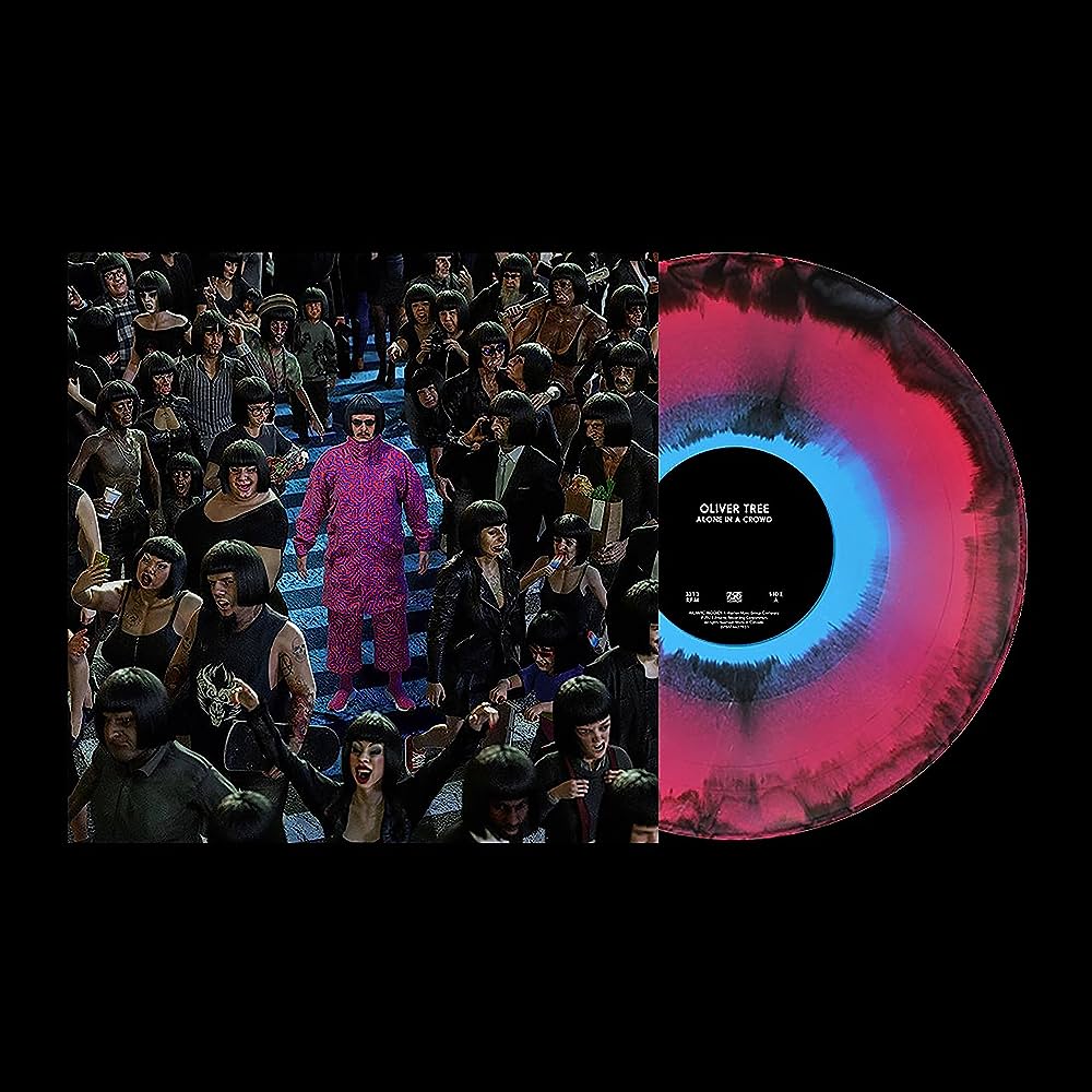 Oliver Tree - Alone In A Crowd [Red/Blue/Black]