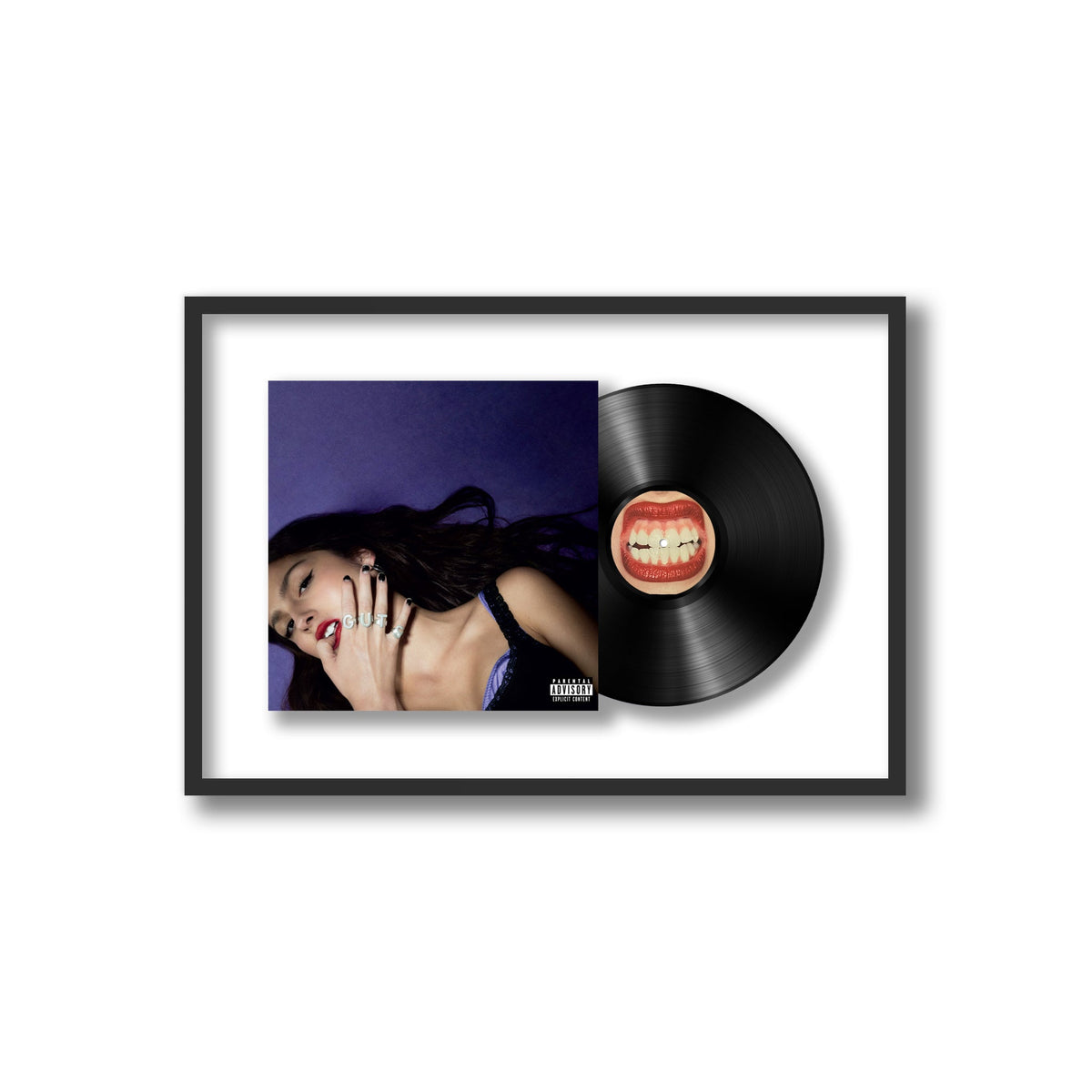 Olivia Rodrigo - Guts - Framed Vinyl Record