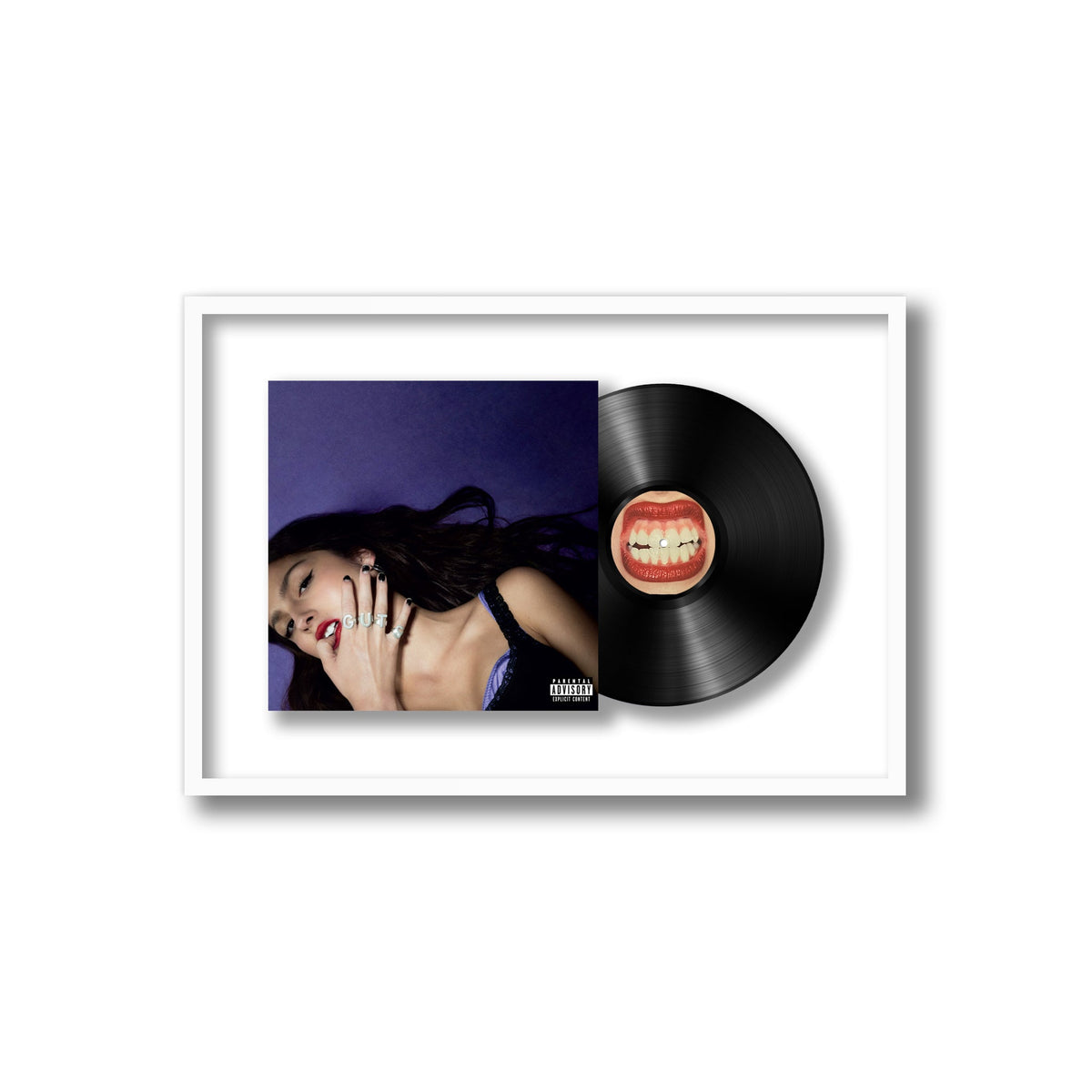 Olivia Rodrigo - Guts - Framed Vinyl Record