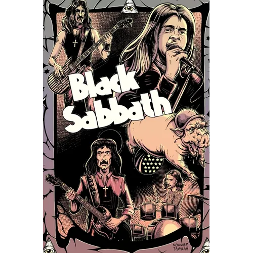 Orbit: Black Sabbath - Hardcover Book