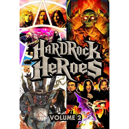 Orbit: Hard Rock Heroes: Black Sabbath, Rush, Metallica, and Mötley Crüe - Paperback Book