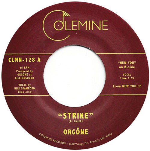 Orgone – Strike / New You (LP Vinyl) Vinyl Record