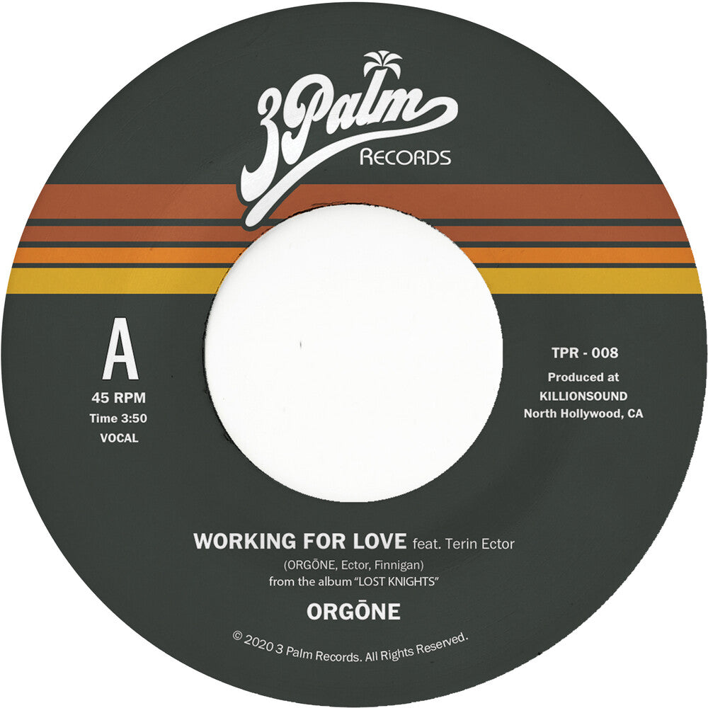 Orgone – Working For Love B/W Dreamer (LP Vinyl) Vinyl Record