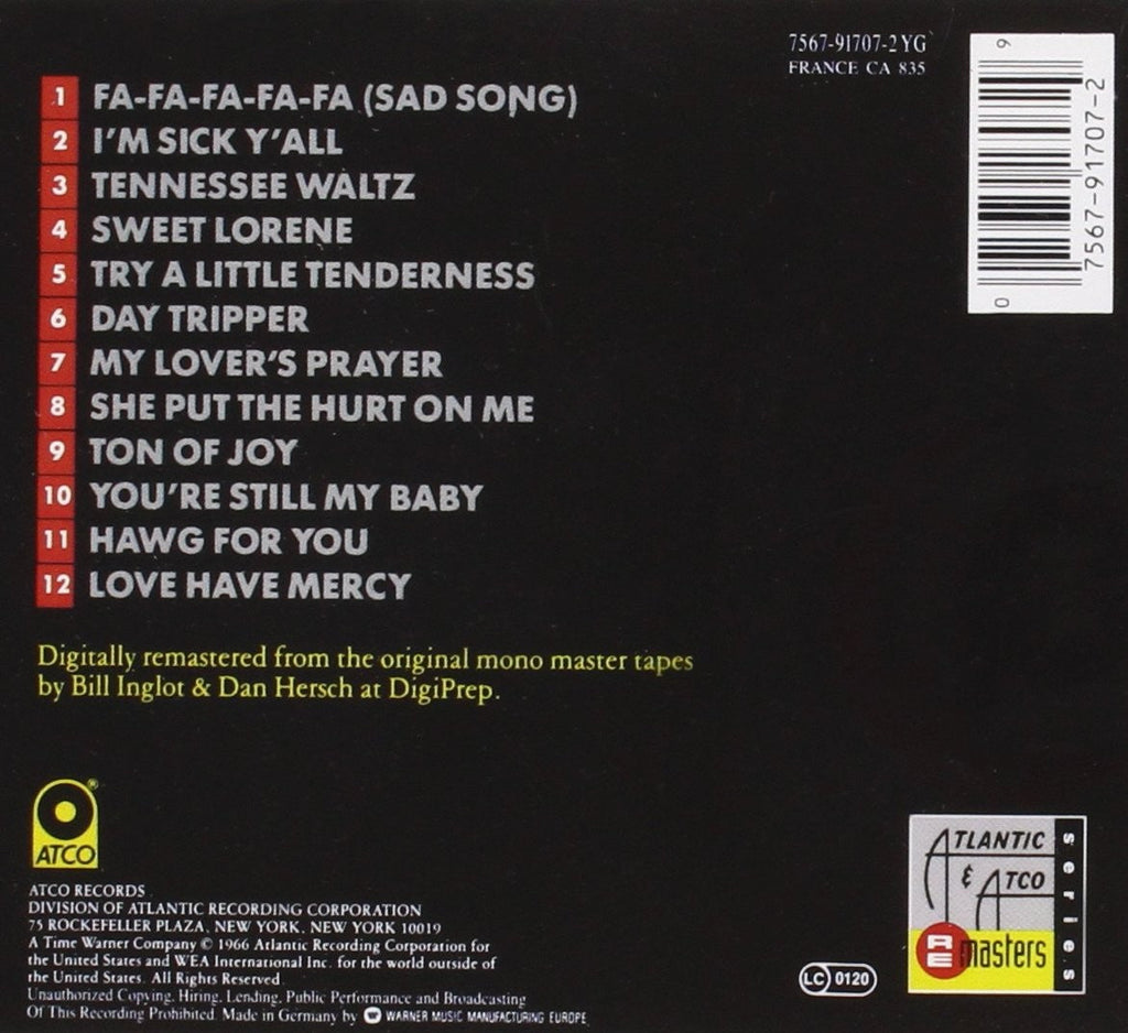 Otis Redding – Dictionary of Soul Music CD