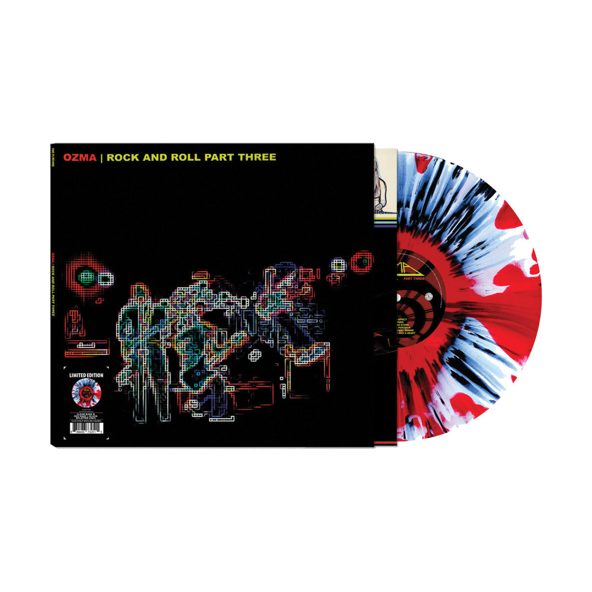 Ozma – Rock and Roll Part Three (Splatter LP Vinyl) Vinyl Record