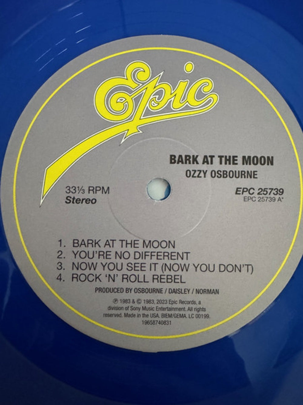 Ozzy Osbourne – Bark at the Moon (LP Vinyl) Vinyl Record