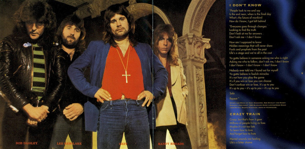 Ozzy Osbourne – Blizzard Of Ozz (LP Vinyl) Vinyl Record