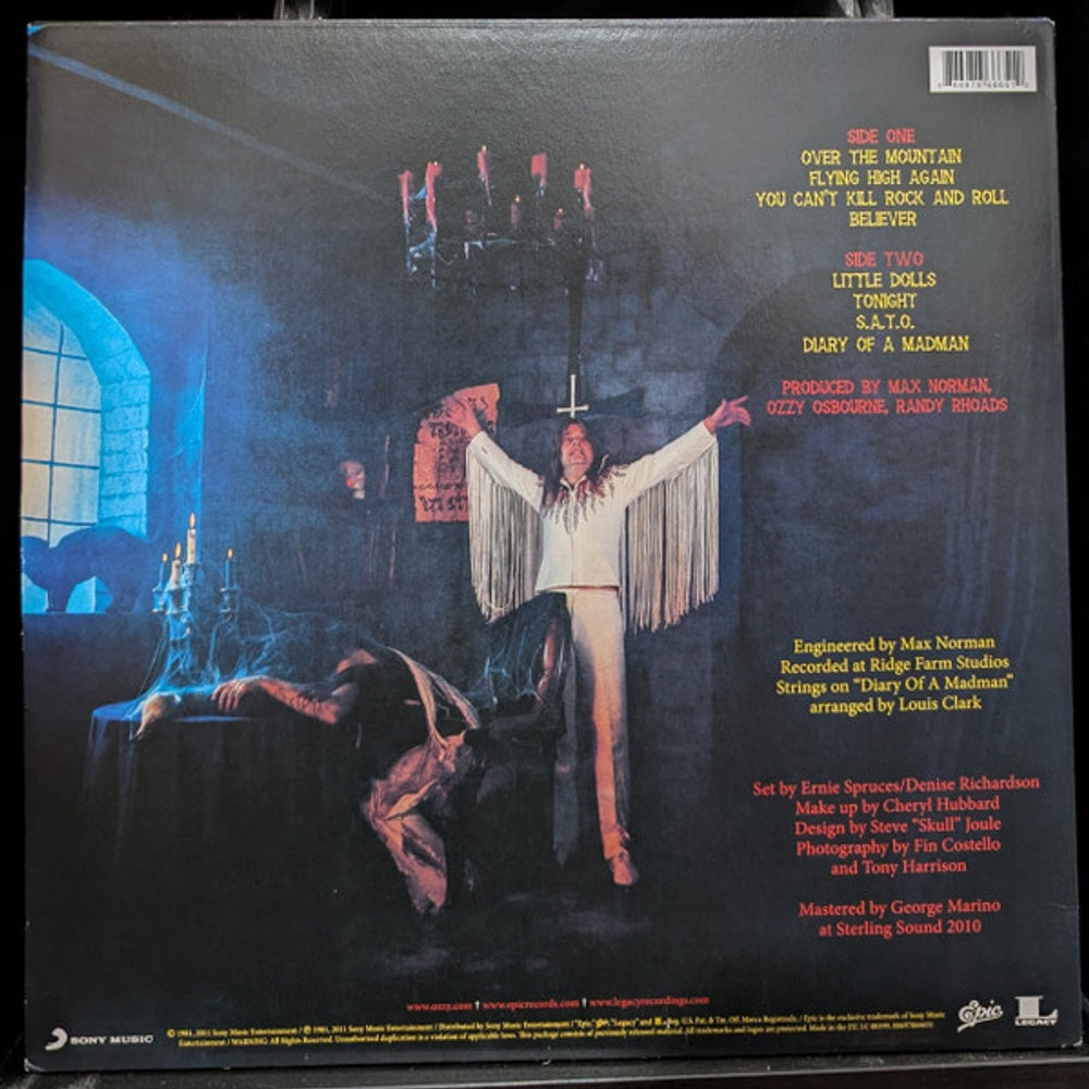 Ozzy Osbourne – Diary Of A Madman (LP Vinyl) Vinyl Record