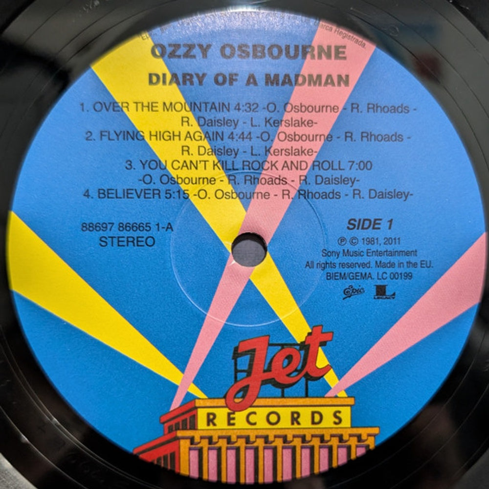 Ozzy Osbourne – Diary Of A Madman (LP Vinyl) Vinyl Record