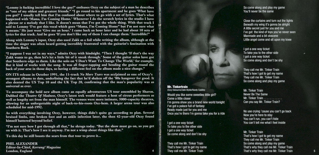 Ozzy Osbourne – No More Tears (2-LP Vinyl) Vinyl Record
