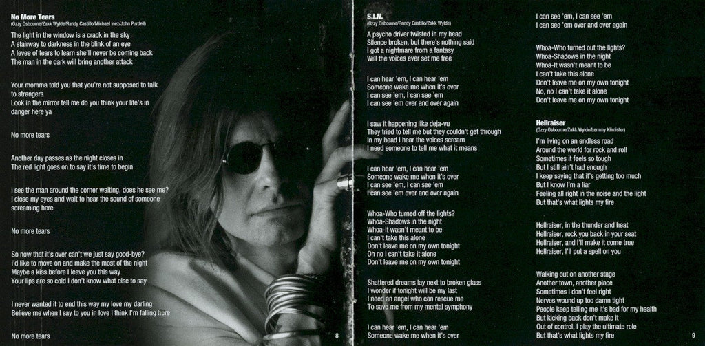 Ozzy Osbourne – No More Tears (2-LP Vinyl) Vinyl Record