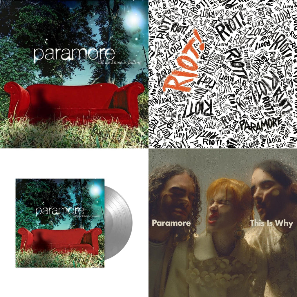 This Is Why & All We Know Is Falling (Silver LP Vinyl) & Riot! (Fbr 25Th Anniversary Edtion/Silver LP Vinyl) & All We Know Is Falling