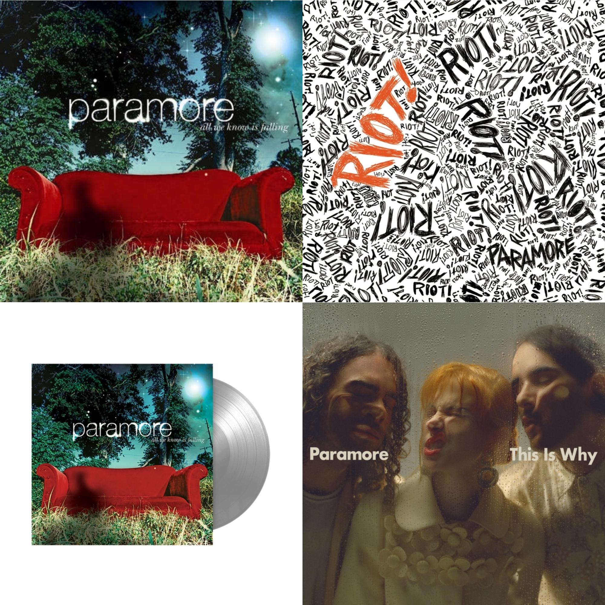 This Is Why & All We Know Is Falling (Silver LP Vinyl) & Riot! (Fbr 25Th Anniversary Edtion/Silver LP Vinyl) & All We Know Is Falling
