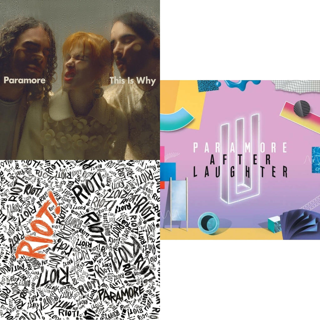 This Is Why & Riot! (Fbr 25Th Anniversary Edtion/Silver LP Vinyl) & After Laughter (Black & White Marble LP Vinyl/Dl Card) (I)