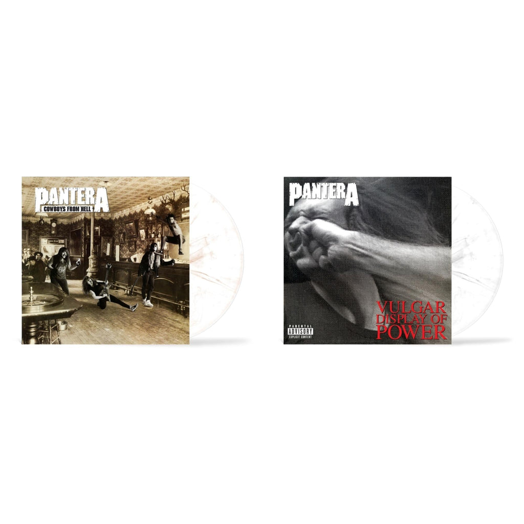 Cowboys From Hell (Marbled Brown LP Vinyl) (I) & Vulgar Display Of Power (Marbled Black/Grey LP Vinyl) (I)