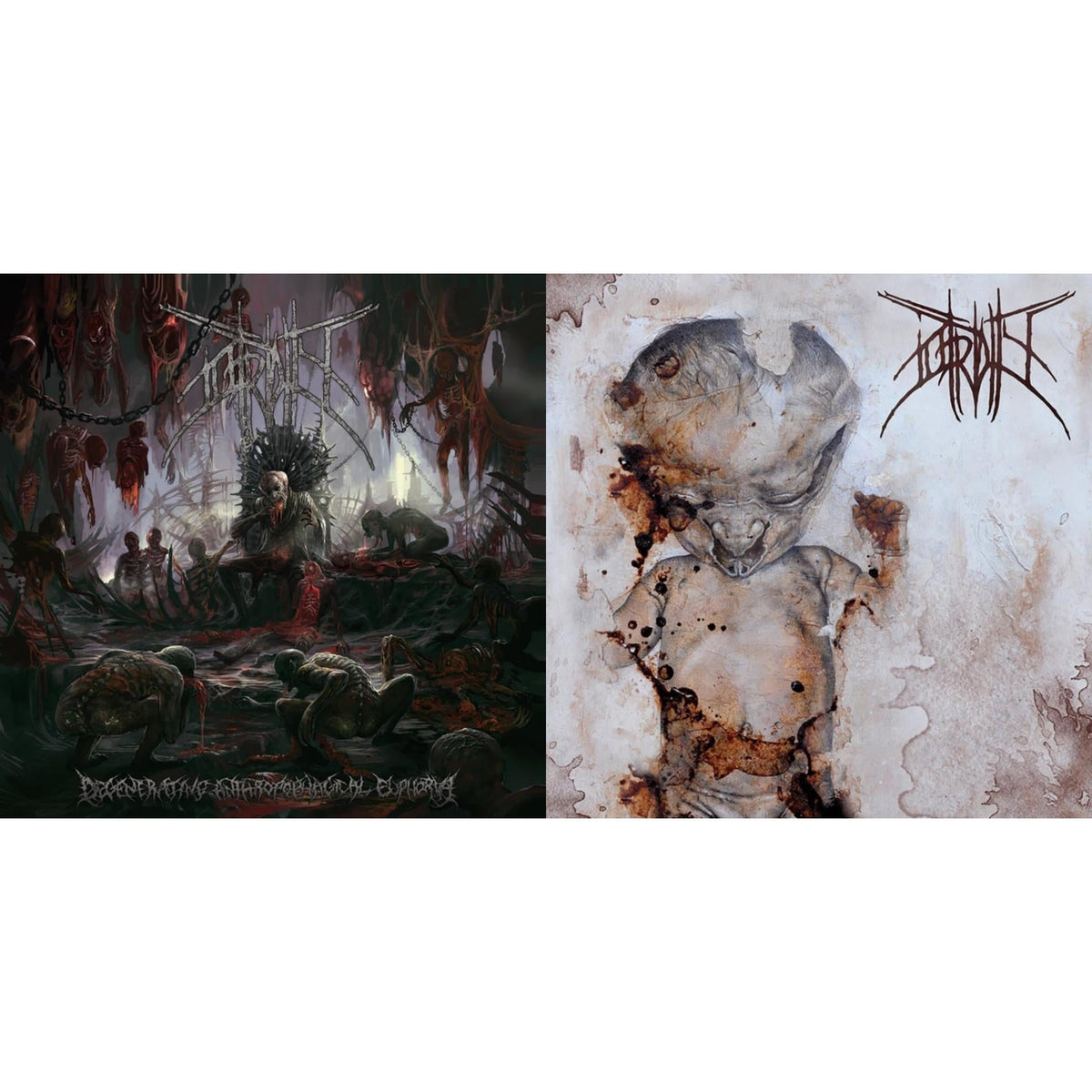 Ignominious Atonement (Random Color LP Vinyl) & Degenerating Anthropophagial Euphoria (Random Color LP Vinyl)