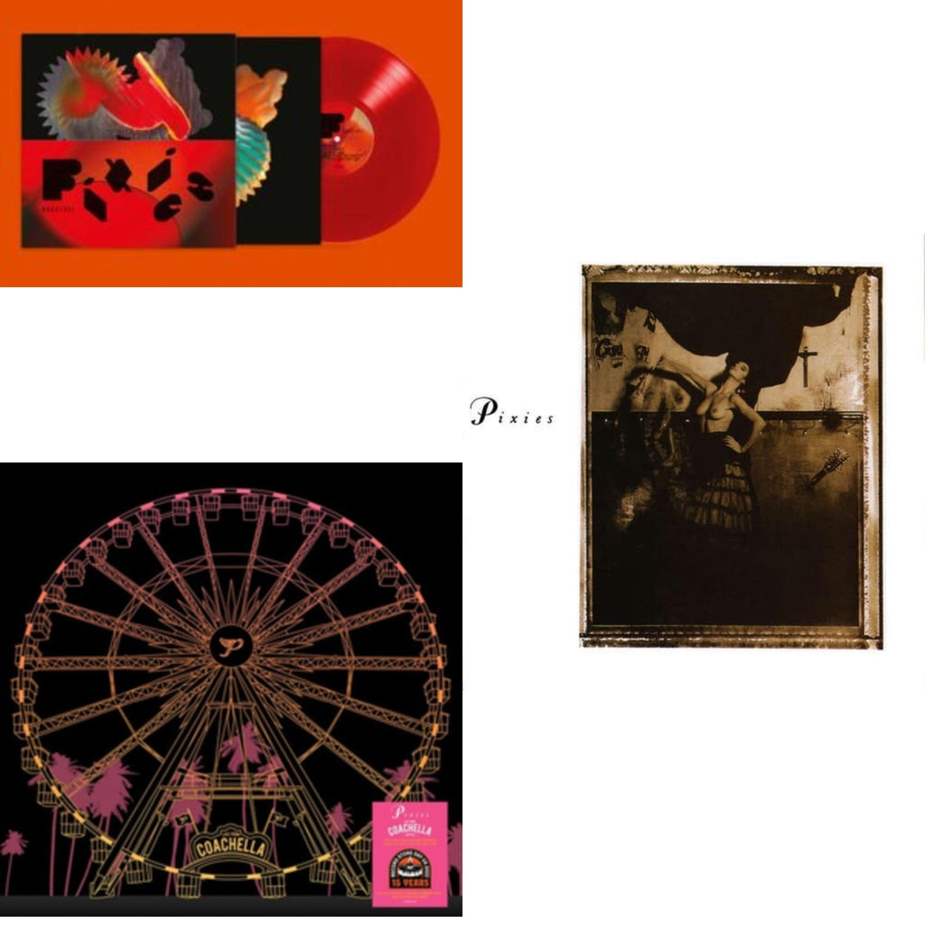 Doggerel & Live At Coachella 2004 (140G/Orange & Yellow Marbled LP Vinyl/Etching D-Side) & Surfer Rosa