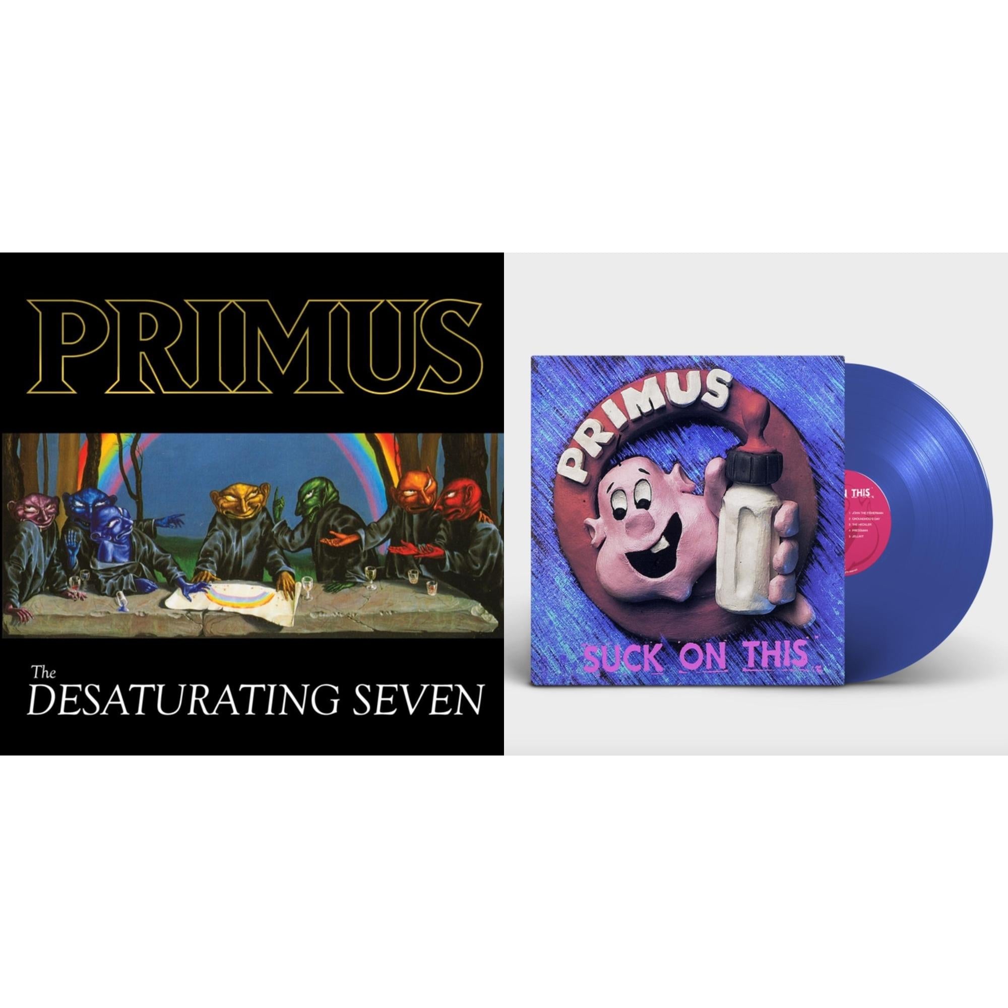 Suck On This (Cobalt Blue LP Vinyl/Remastered/Reissue) & Desaturating Seven (7Th Anniversary) (Midnight Rainbow Splatter LP Vinyl)