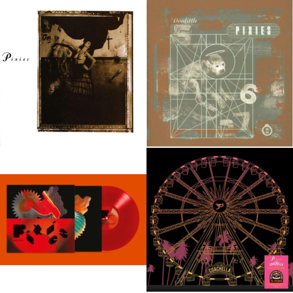 Pixies - Surfer Rosa & Doolittle & Doggerel & Live At Coachella 2004 (140G/Orange & Yellow Marbled LP Vinyl/Etching D-Side)