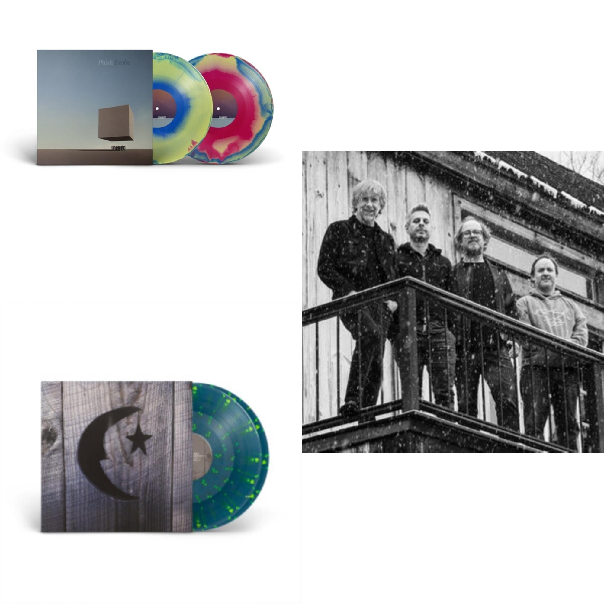 Sigma Oasis & Farmhouse (Stars So Bright) (2LP/180G/Blue/Green/Neon Yellow Splatter Vinyl) & Evolve (Prismatic Velvet Tones Vinyl/2LP)