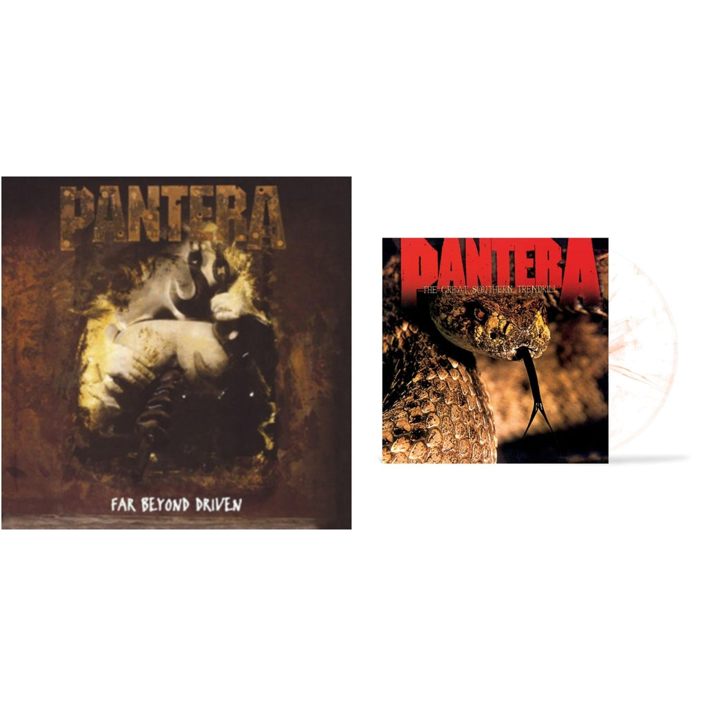 Pantera - Great Southern Trendkill (Marbled Orange LP Vinyl) (I) & Far Beyond Driven