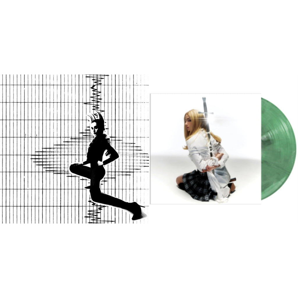 Flux (Black & Aqua Blue Galaxy LP Vinyl) & Zig (Mint Green/Black & White Marble LP Vinyl)
