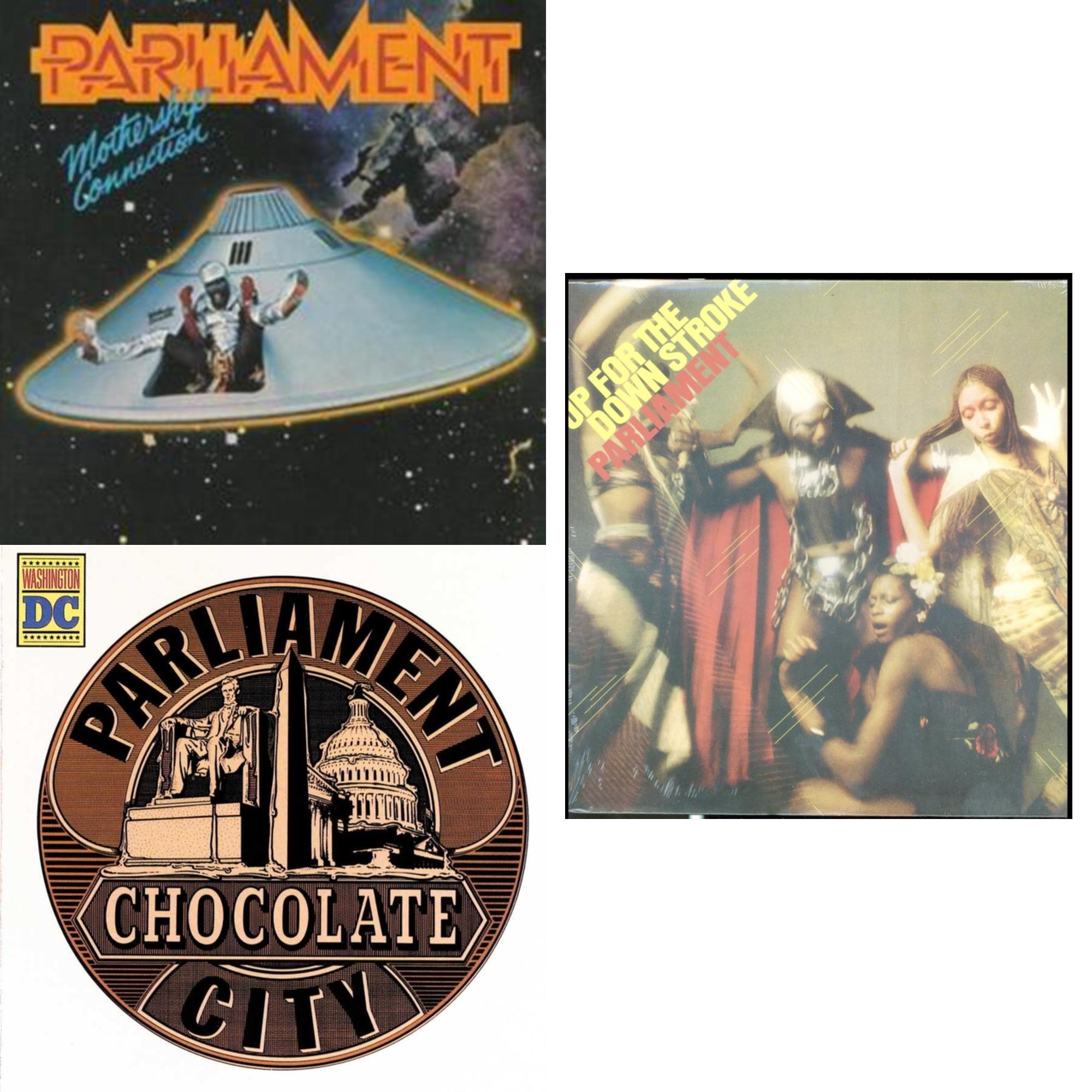 Mothership Connection & Chocolate City (150G) & Up For The Down Stroke (150G)