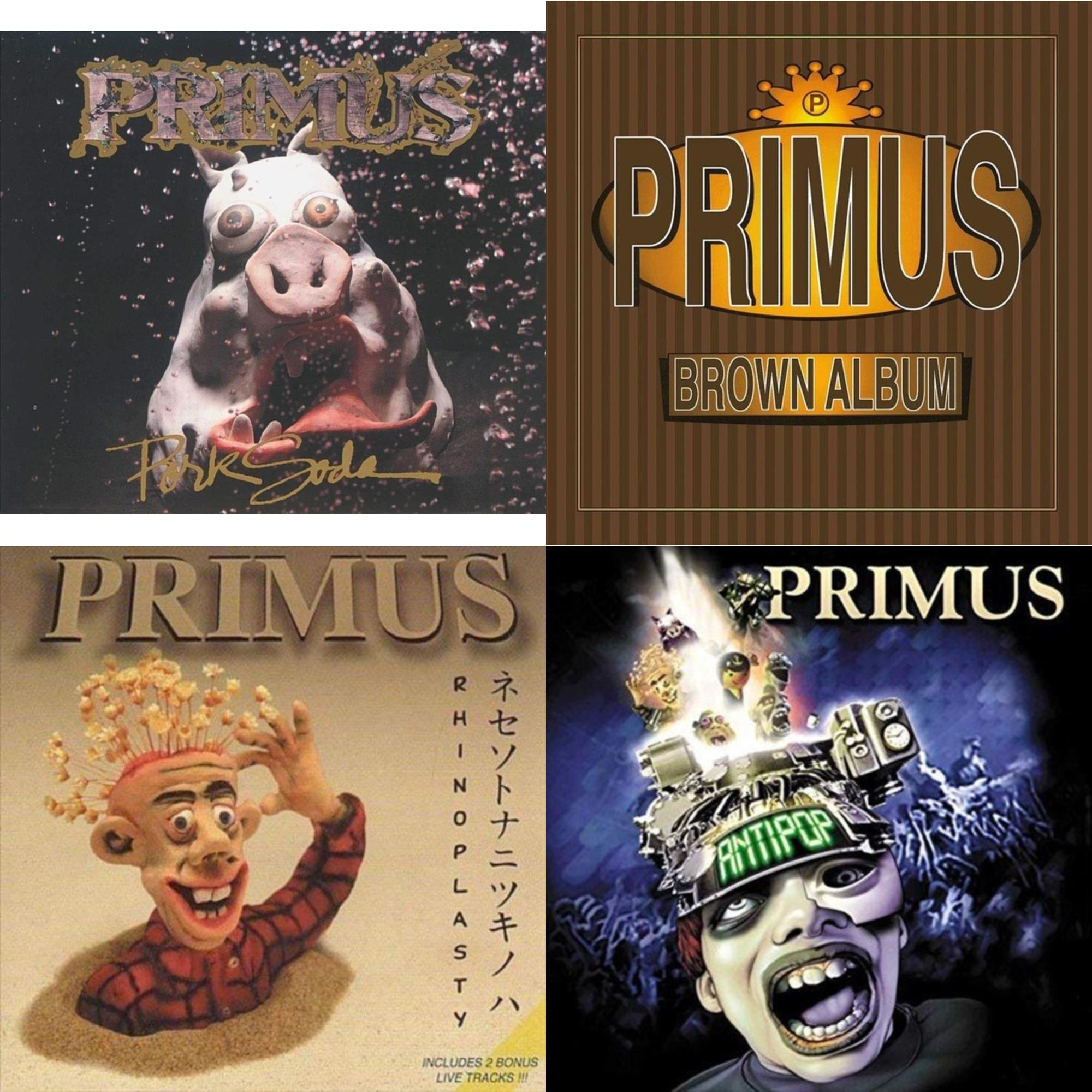 Pork Soda (2LP) & Brown Album (2LP) & Antipop (2 LP) & Rhinoplasty (2 LP)