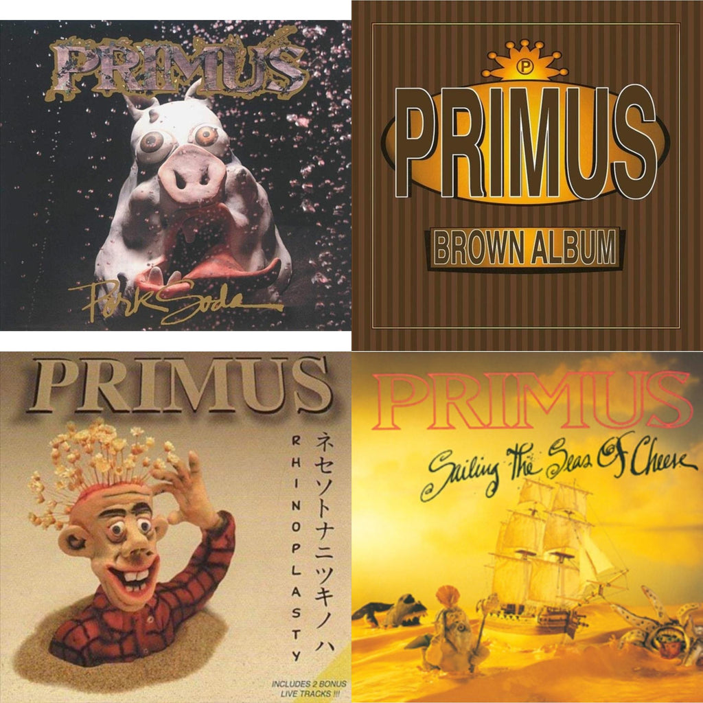 Sailing Seas Of Cheese & Pork Soda (2LP) & Brown Album (2LP) & Rhinoplasty (2 LP)