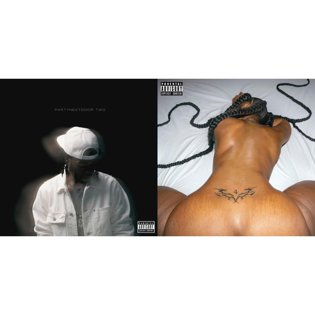 Partynextdoor 4 (X) (150G) & Partynextdoor Two (Opaque White LP Vinyl)
