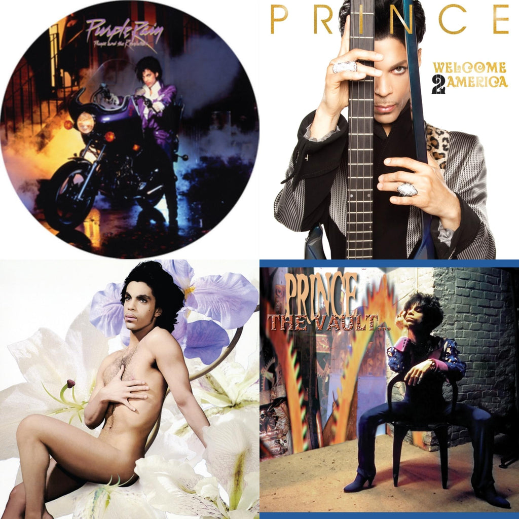 Purple Rain Ost (Picture Disc) & Welcome 2 America (2LP) & Lovesexy & Vault - Old Friends 4 Sale