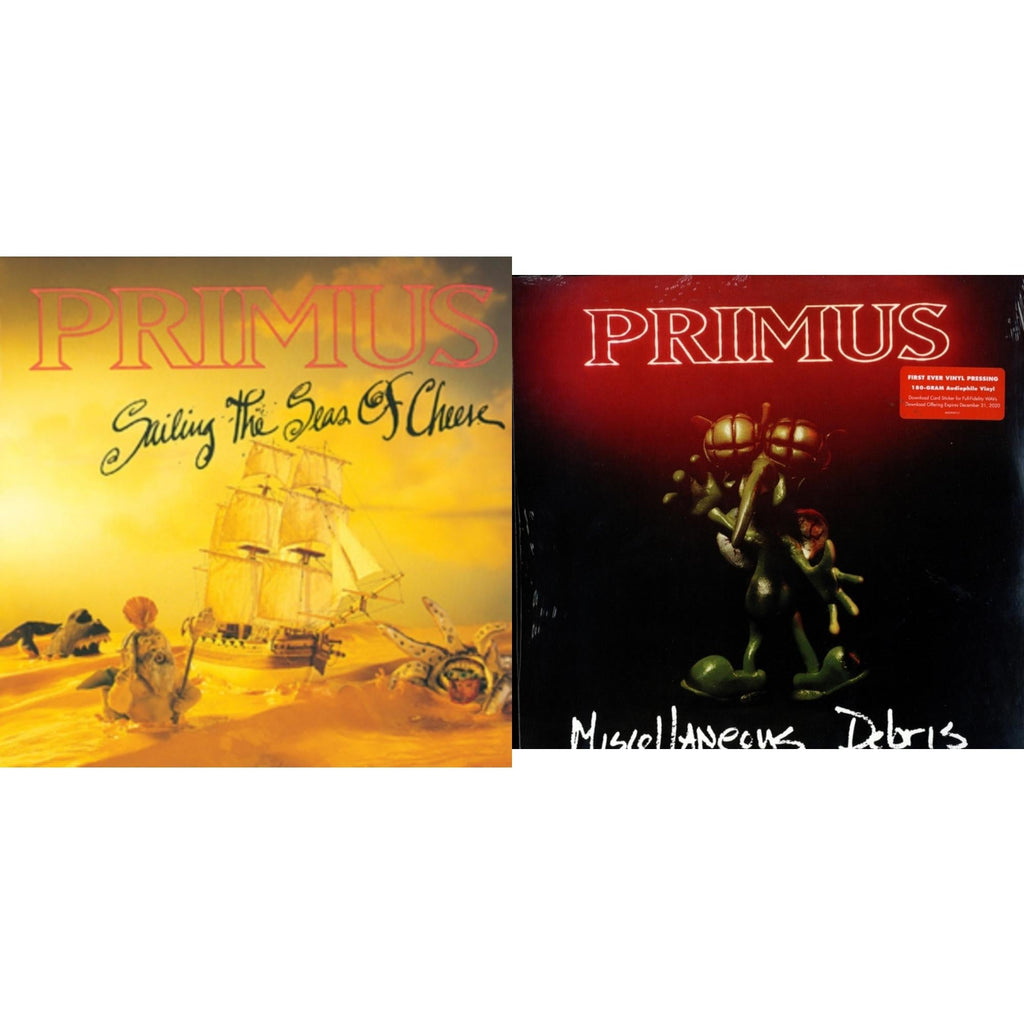 Primus - Sailing Seas Of Cheese & Miscellaneous Debris - LP Vinyl Bundle