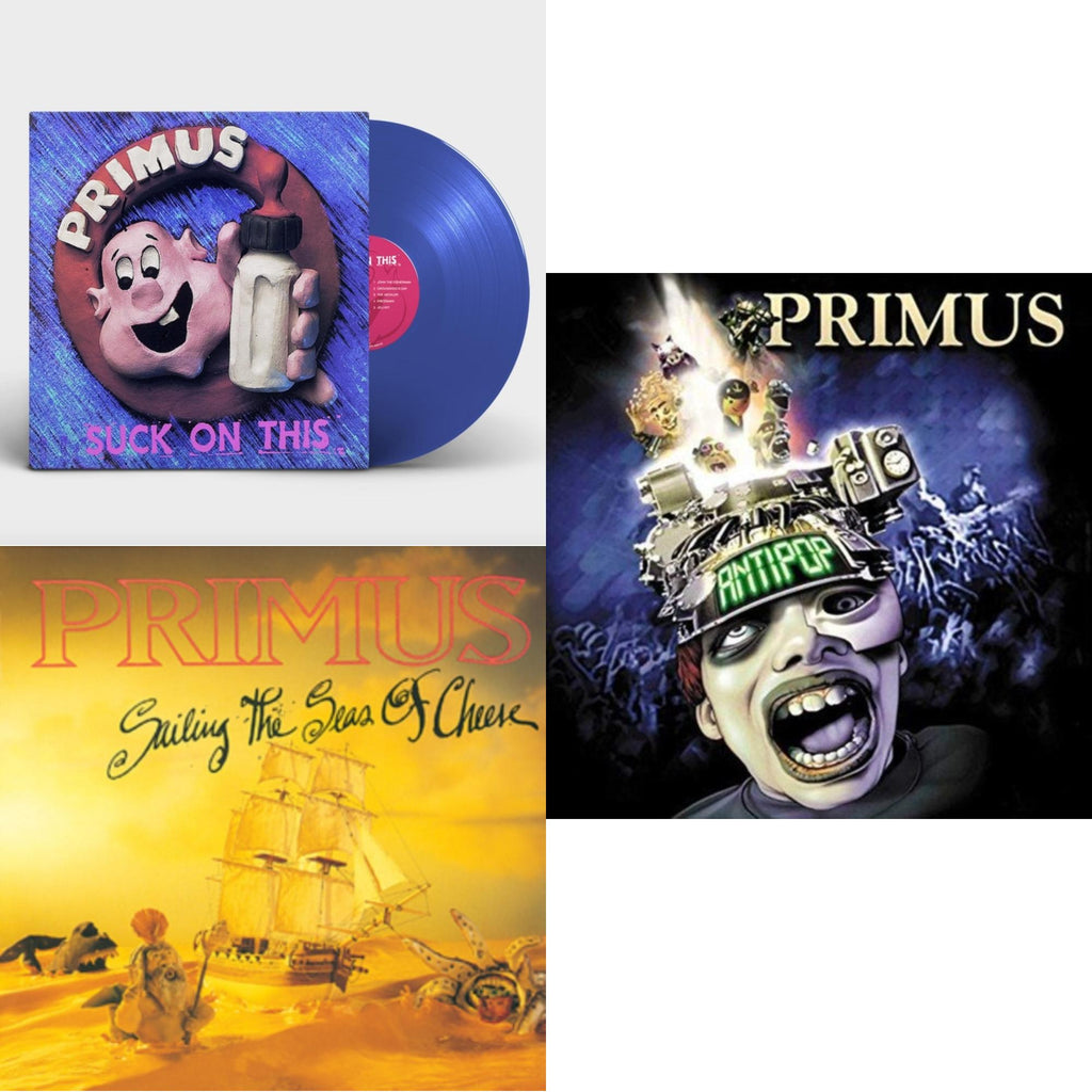 Suck On This (Cobalt Blue LP Vinyl/Remastered/Reissue) & Sailing Seas Of Cheese & Antipop (2 LP)