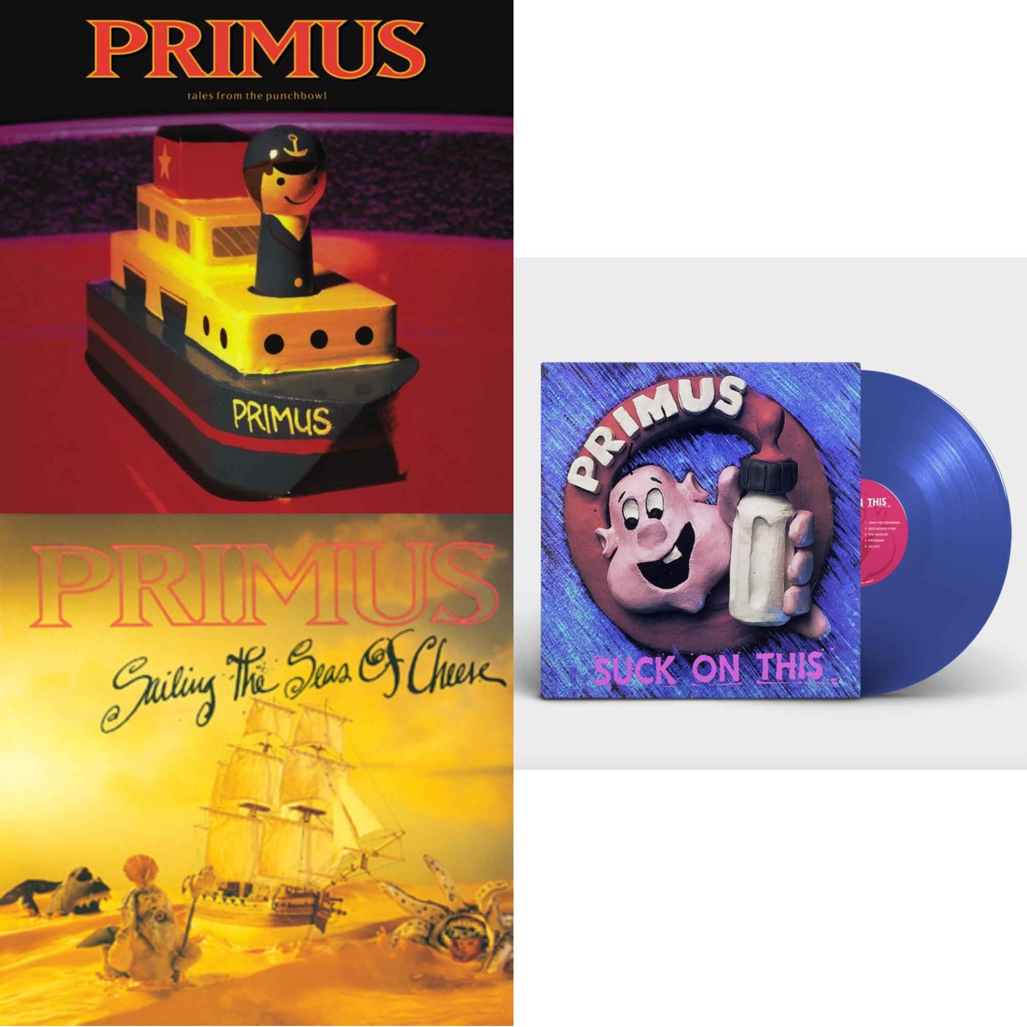 Suck On This (Cobalt Blue LP Vinyl/Remastered/Reissue) & Sailing Seas Of Cheese & Tales From The Punchbowl (2LP)