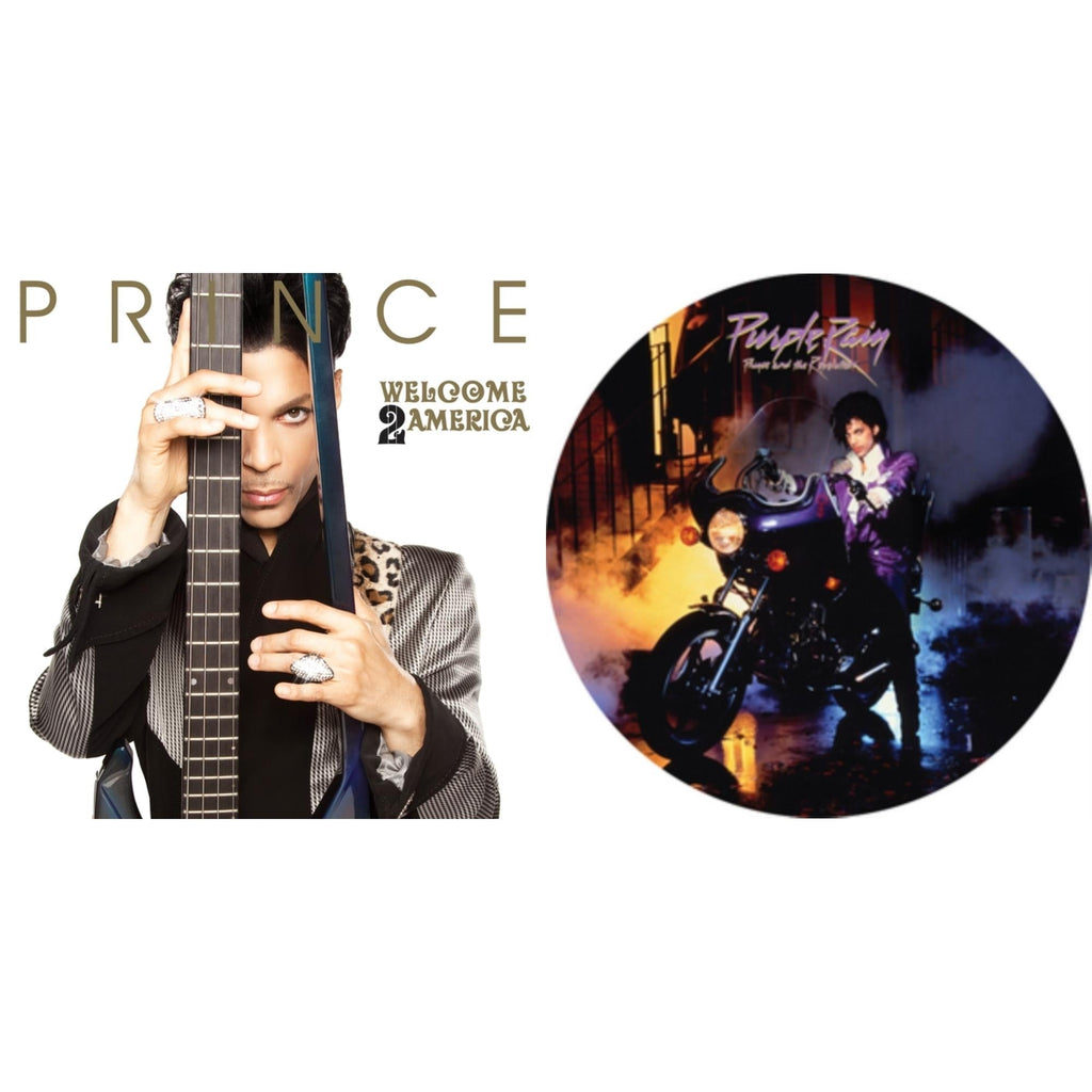 Purple Rain Ost (Picture Disc) & Welcome 2 America (Deluxe/2LP/CD/Blu-Ray)