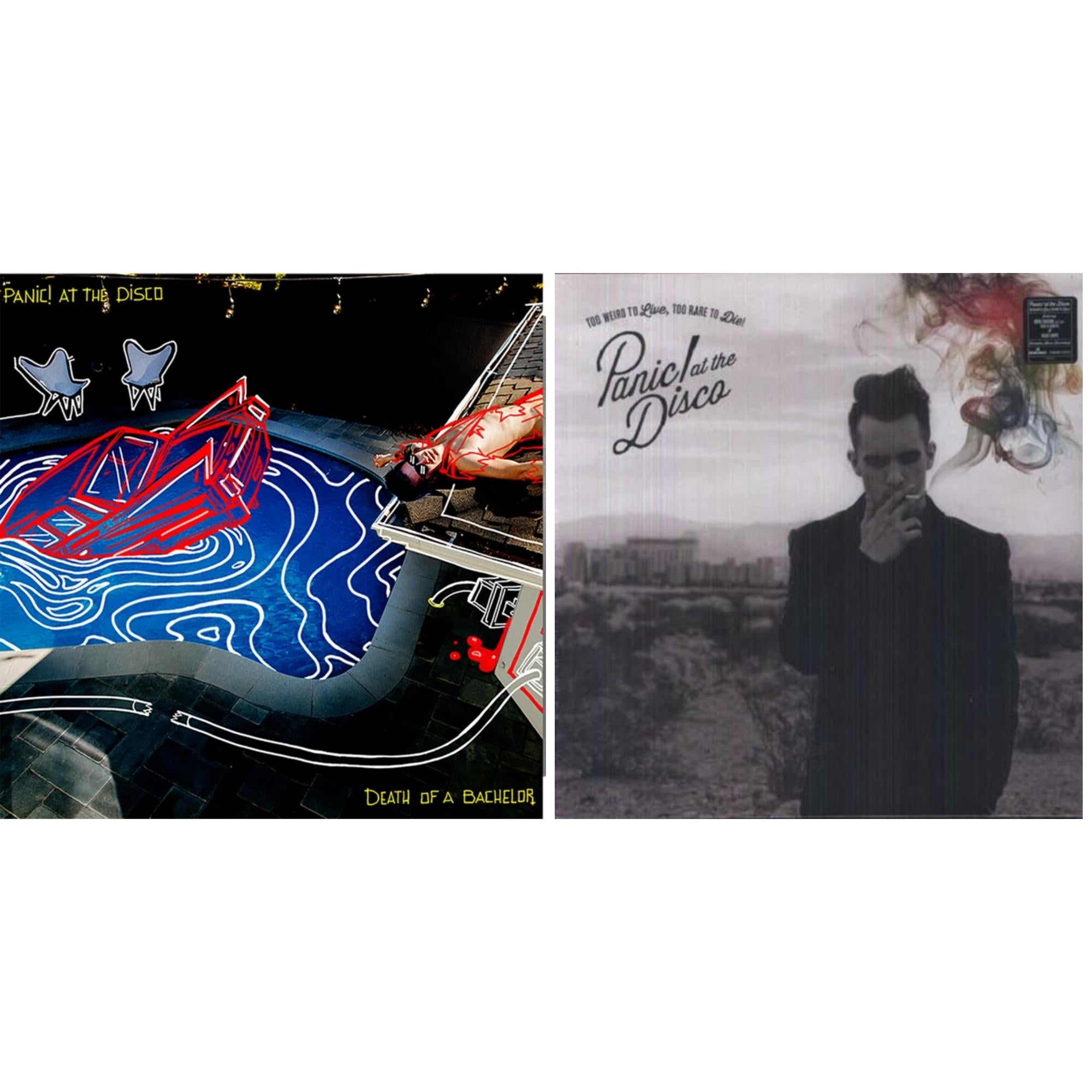 Death Of A Bachelor (Fbr 25Th Anniversary/Silver LP Vinyl) & Too Weird To Live Too Rare To Die