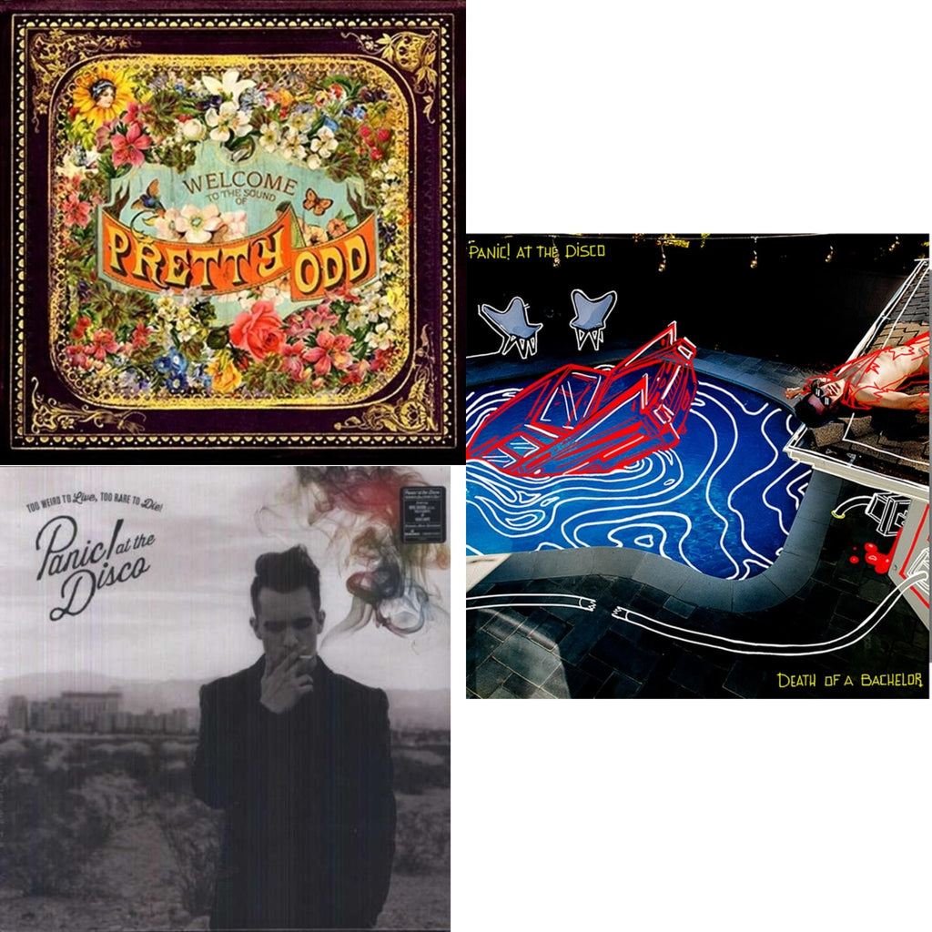 Death Of A Bachelor (Fbr 25Th Anniversary/Silver LP Vinyl) & Too Weird To Live Too Rare To Die & Pretty Odd