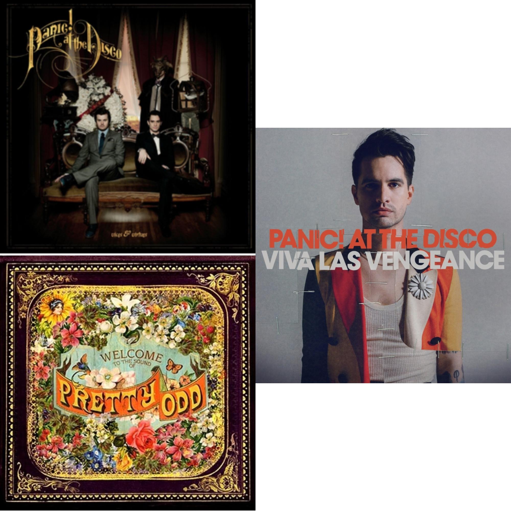 Panic! At The Disco - Vices & Virtues & Pretty Odd & Viva Las Vengeance - LP Vinyl Bundle