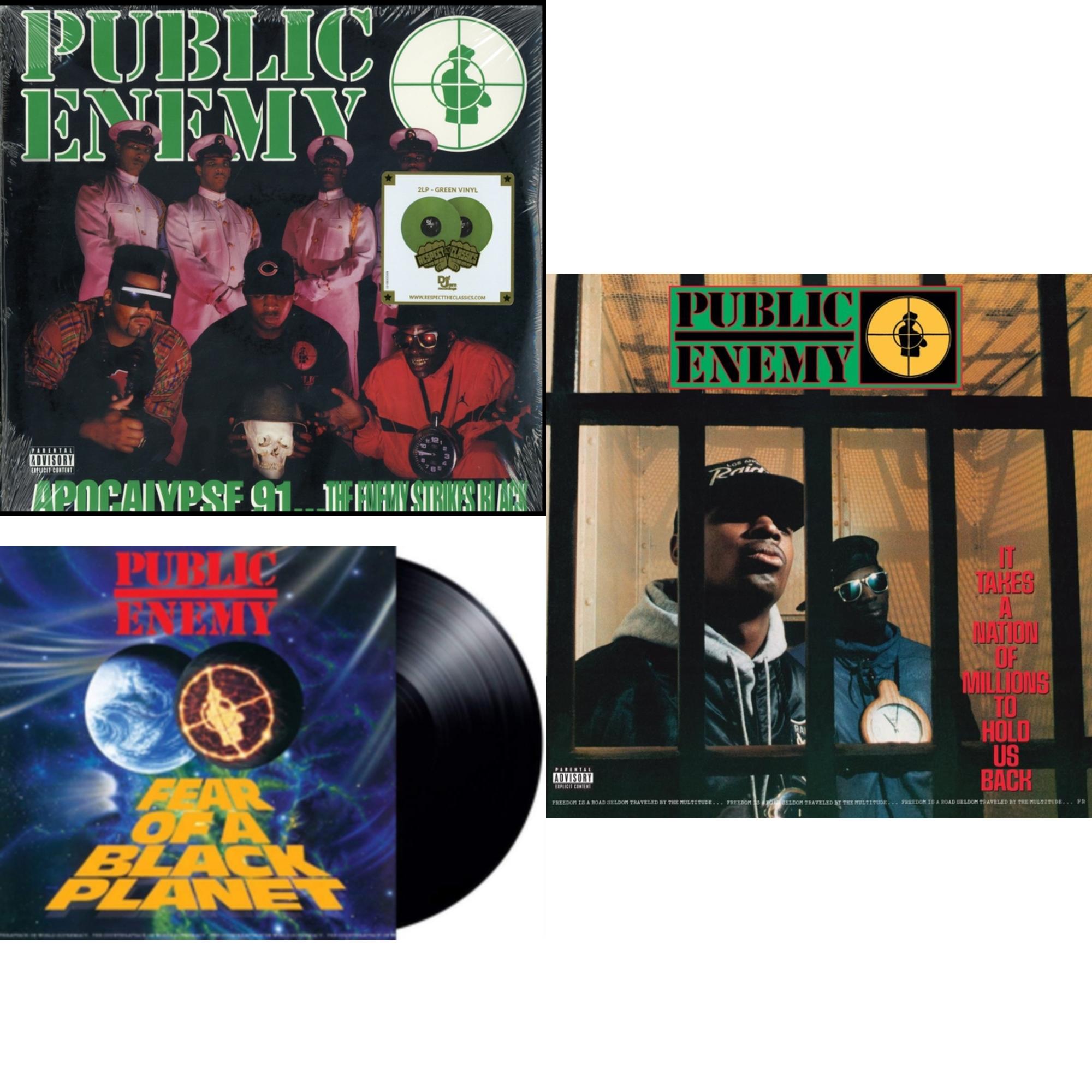 It Takes A Nation Of Millions To Hold Us Back (35Th Anniversary) (2LP) & Fear Of A Black Planet & Apocalypse 91: The Enemy Strikes Black (Exp)